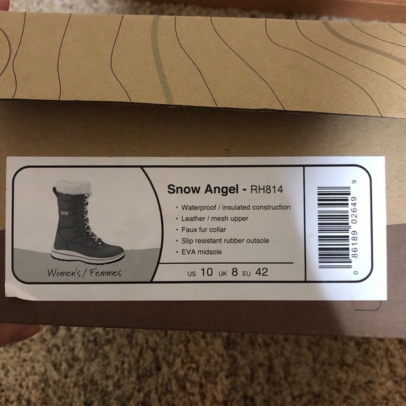 Ranger Snow Angel Lace Up Winter Boots 
